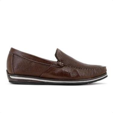 Imagem de Mocassim Masculino Democrata Easy Ted Marrom-Masculino