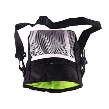Imagem de aqxreight Bolsa de Treinamento para Animais de Estimação, Multiuso, Grande Capacidade, Dobrável, Pano Oxford, Bolsa para Petiscos para Viagens Ao Ar Livre, Acampamento, Cinza, Resistente a Animais