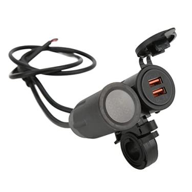 Imagem de aqxreight Carregador de Carro USB 3.1A Chip de Controle Inteligente Textura Fosca Saída de Porta Dupla Design à Prova d'água Adaptador de Carregamento Danifica o Durante o Carregamento e o Fogo