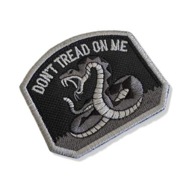 Imagem de M0149-002 Don’t Tread On Me Patch Bordado 7x6cm (A) Termo Adesivo/Costura)