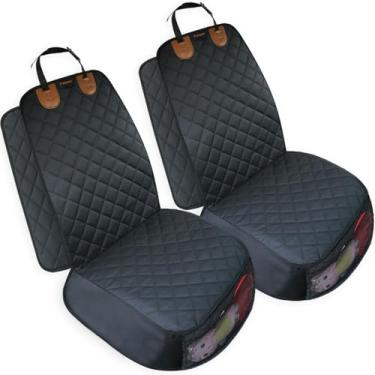 Imagem de Puptoceed Pet Items Capa de assento para carro cachorro capa de assento de carro capa de banco dianteiro concha para cachorro capa de assento de carro frontal