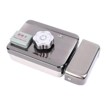 Imagem de Dioche Fechadura de Porta Com Controle Remoto Eletrônico Inteligente Keyless Sem Fio Anti Roubo Eficiente Seguro Motor Silencioso Aço Inoxidável para Casa Apartamento Escritório