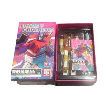 Imagem de Figura De Ação Articulada Optimus Prime Soundwave Transformers Com Múl