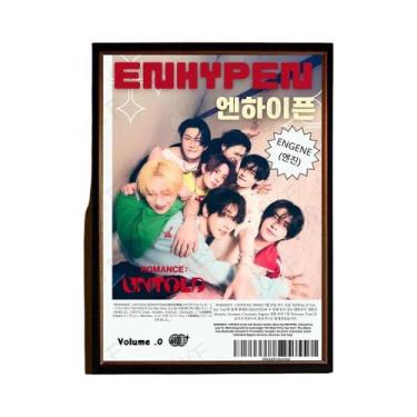 Imagem de Pôster De Arte De Parede Multiuso Da Banda Kpop E-E-ENHYPEN Para Sala 