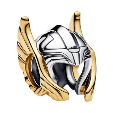 Imagem de Pingente De Charme De Espelho Mágico Deadpool Em Prata Esterlina Para 