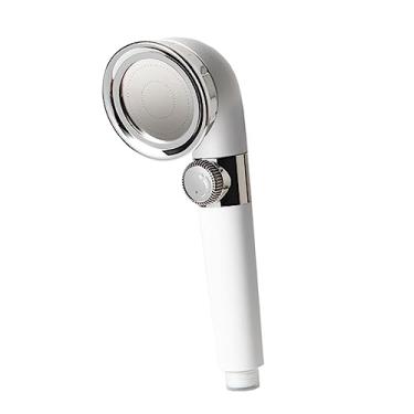 Imagem de 1 peça de mangueiras de chuveiro de mão chuveiro cachoeira chuveiro cabeça de irrigação bocal de chuveiro pulverizador de chuveiro mangueira de alta pressão mangueira portátil teto branco pressurizado