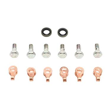 Imagem de TARSHYRY Kit de Parafuso Banjo de Linha de Retorno de Combustível, Substituição para Motores Industriais Ram 12V 6bt 4bt 6ct, Com Bom Desempenho de Vedação e Fixação