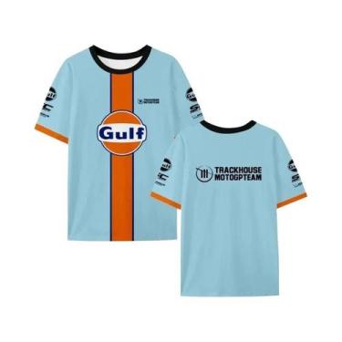 Imagem de Camiseta Masculina De Secagem Rápida Com Estampa 3D De Corrida De Moto