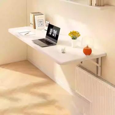 Imagem de Mesa dobrável montada na parede mesa de cozinha mesa de parede dobrável lavanderia mesa de parede dobrável mesa flutuante economia de espaço para sala de jantar estudo cozinha escritórios quartos