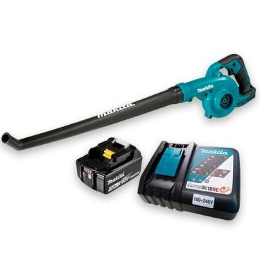 Imagem de Kit Soprador de Folhas 18v LXT DC18RC BL1830B Makita DUB186Z-KIT