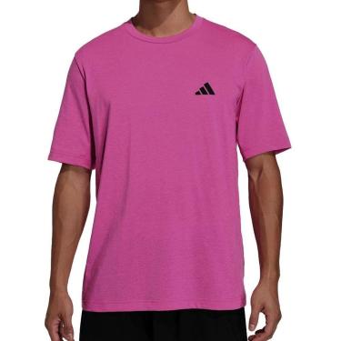 Imagem de Camiseta Masculina Adidas Treino Workout Essentials Feelready Rosa - KD55-Masculino