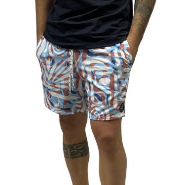Imagem de SHORTS VOLEY CURTO VIIDA MARINHA- Estampada-Masculino