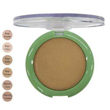 Imagem de Pó Compacto Marrom Claro com FPS 15 Shine Colors Abelha Rainha 10g