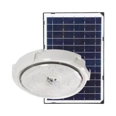 Imagem de Luminária Solar De Teto Para Ambientes Internos E Externos, Jardim, Co