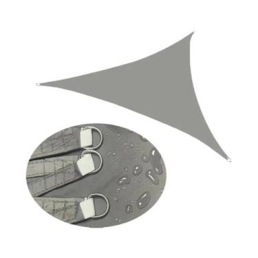 Imagem de Toldo Triangular Impermeável Para Exterior, Sombra Para Pátio E Piscin