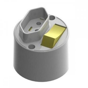 Imagem de Interruptor Externo Ilumi Redondo + Tomada 2P+T. 20A. 16541 - Kit C/10