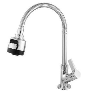 Imagem de Torneira 2299 C91 1 4 Volta com Bica Gourmet com Seletor de Modo Arejador e Chuveirinho