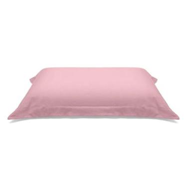 Imagem de Fronha Avulsa Malha Algodão Image 50x70cm Rose Bouton
