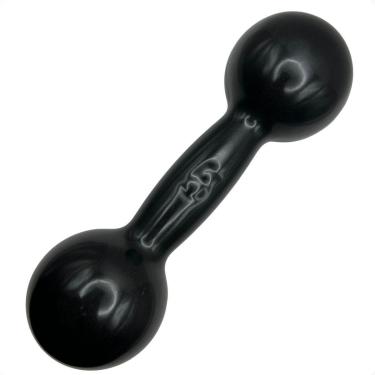 Imagem de Halter Emborrachado 5 Kg - Preto-Unissex
