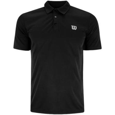 Imagem de Camisa Polo Wilson Core Preta-Masculino