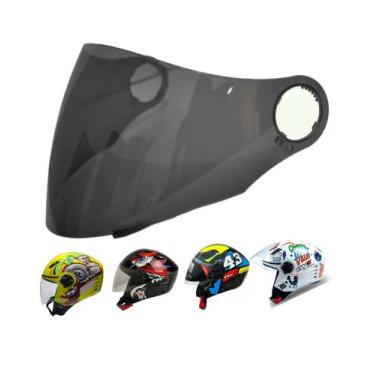 Imagem de Viseira Capacete Aberto Agv Blade X Open Fw3 - Polivisor, Fume