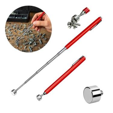 Imagem de Caneta Imã Telescópica 61cm Magnética Pegador Metal - Bf