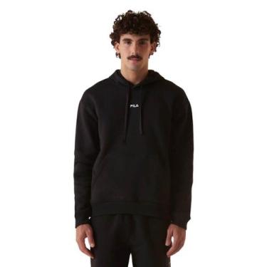Imagem de Moletom Masculino 1275488 Com Capuz Fila Classic Winter, Preto, GG