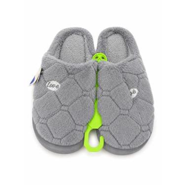 Imagem de Calçado Pantufa Love Plush Cinza Confort 35/36 - Europa