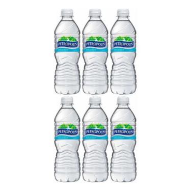 Imagem de Kit C/6 Água Mineral Petrópolis Sem Gás 510ml
