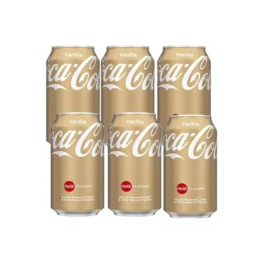 Imagem de Coca Cola Sabor Baunilha Vanilla Coke Flavors 330ml - 6unid