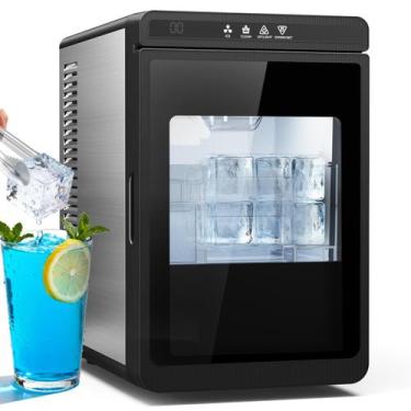 Imagem de Máquina de Gelo Lioncho com Certificação ETL, Transparente, 1,6 L, 12 