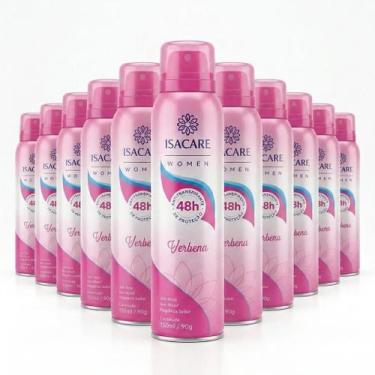 Imagem de Kit com 12un Desodorante Antitranspirante Isacare Verbena 150ml