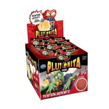 Imagem de Chiclete Plutonita Zumbi Dentada Ardente - 180g - Arcor