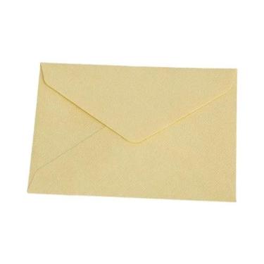 Imagem de Envelope De Linho Vintage Com Textura, 20 Unidades, Papel Especial Est