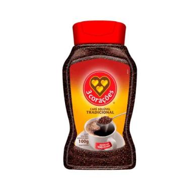 Imagem de Café Solúvel 3 Corações - 100g