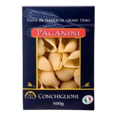 Imagem de Macarrão de Sêmola de Trigo Grano Duro Conchiglioni Paganini