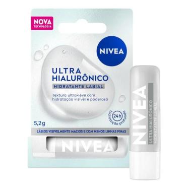 Imagem de NIVEA Hidratante Labial Ultra Hialurônico 5,2g, Hidratação P - Congrat