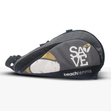 Imagem de Save Sport, Raqueteira Beach Tennis 40, Preto com Cinza