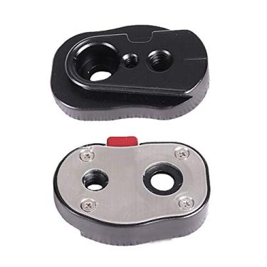 Imagem de Mini placa de liberação rápida camkoo profissional de alumínio e aço para DSLR Tripé Led Light, Feelworld Lilliput SmalHD Monitor, Magic Arm, Flash Light