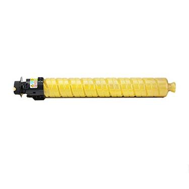 Imagem de FFUU Cartucho de toner de impressora Ricoh MP C3503 compatível com Ricoh MP C3503 C3003, com chip preto, ciano, magenta, amarelo, proteção ambiental, amarelo