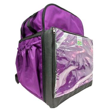 Imagem de Mochila Bag Entregador, Bolsão De Delivery - Roxa