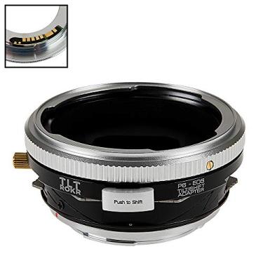 Imagem de Adaptador de montagem de lente de inclinação/deslocamento Fotodiox Pro TLT ROKR compatível com lentes Pentacon 6 (Kiev 60) em câmeras Canon EOS EF e EF-S - com chip de confirmação de foco Gen10