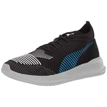 Imagem de PUMA Tênis masculino de malha Avid Nu, Puma preto índigo Bunting, 4