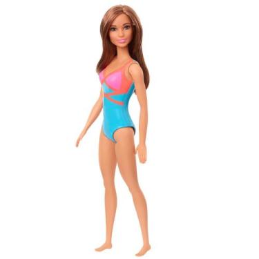 Imagem de Boneca Barbie - Diversao Na Praia - Barbie Maio Azul E Rosa Mattel