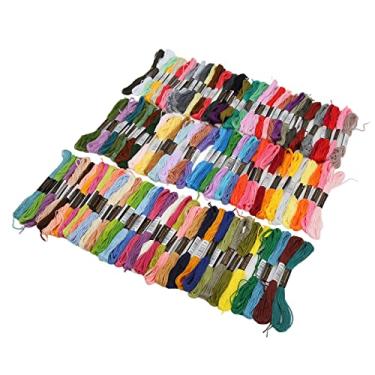 Imagem de Fio para pulseira, Fio de bordado brilhante, algodão premium, ampla aplicação para agulhas para bricolage para artesanato