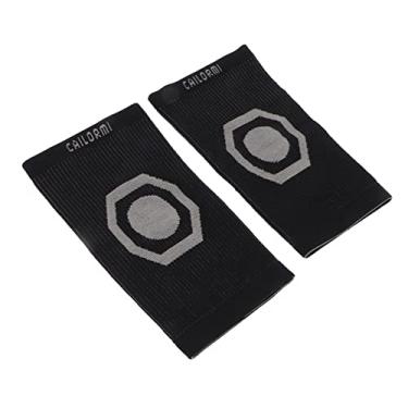 Imagem de Joelheiras de Grafeno Joelheiras de Grafeno Confortáveis ​​Proteção Estável Resistência Pacote Com 2 Absorção de Suor para Corrida (XXXL)