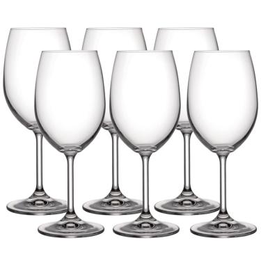 Imagem de Conjunto de Taças para Vinho Branco Bohemia Anna 350 ml em Cristal Ecológico – 6 Peças
