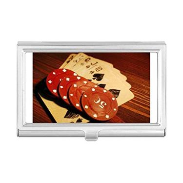 Imagem de Carteira com compartimento para cartões de visita com foto de jogos Red Chip