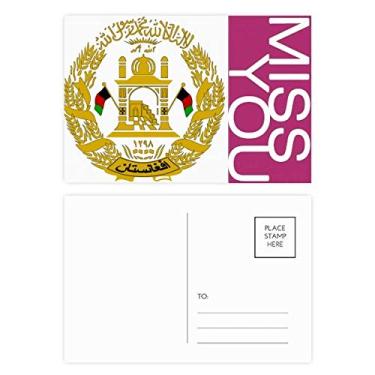 Imagem de Conjunto de cartões postais Miss Nacional de Kabul Afeganistão, 20 peças