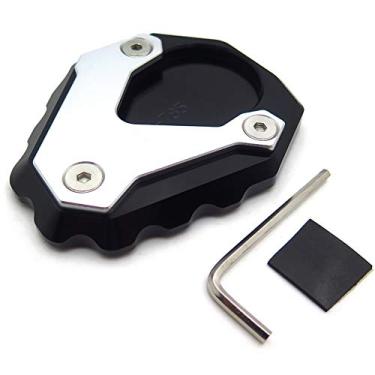 Imagem de AfterMokit Substituição para Suporte Ampliador BMW F750GS F850GS8 2018-2019 Placa de Extensão de Suporte Lateral Preta